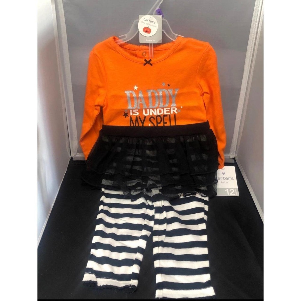 NWT Carters Baby girl Halloween outfit 12 months